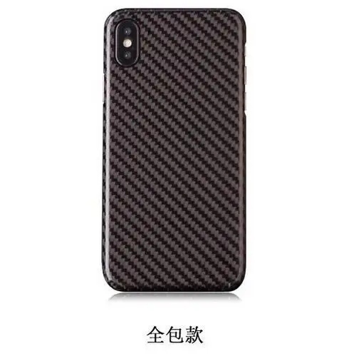 Диагональ, полный пакет Настоящее 3 K саржевое волокно чехол для Iphone 8 plus/7 P Iphone 6 S/6SP/Iphone X - Цвет: Apple IPhone 8