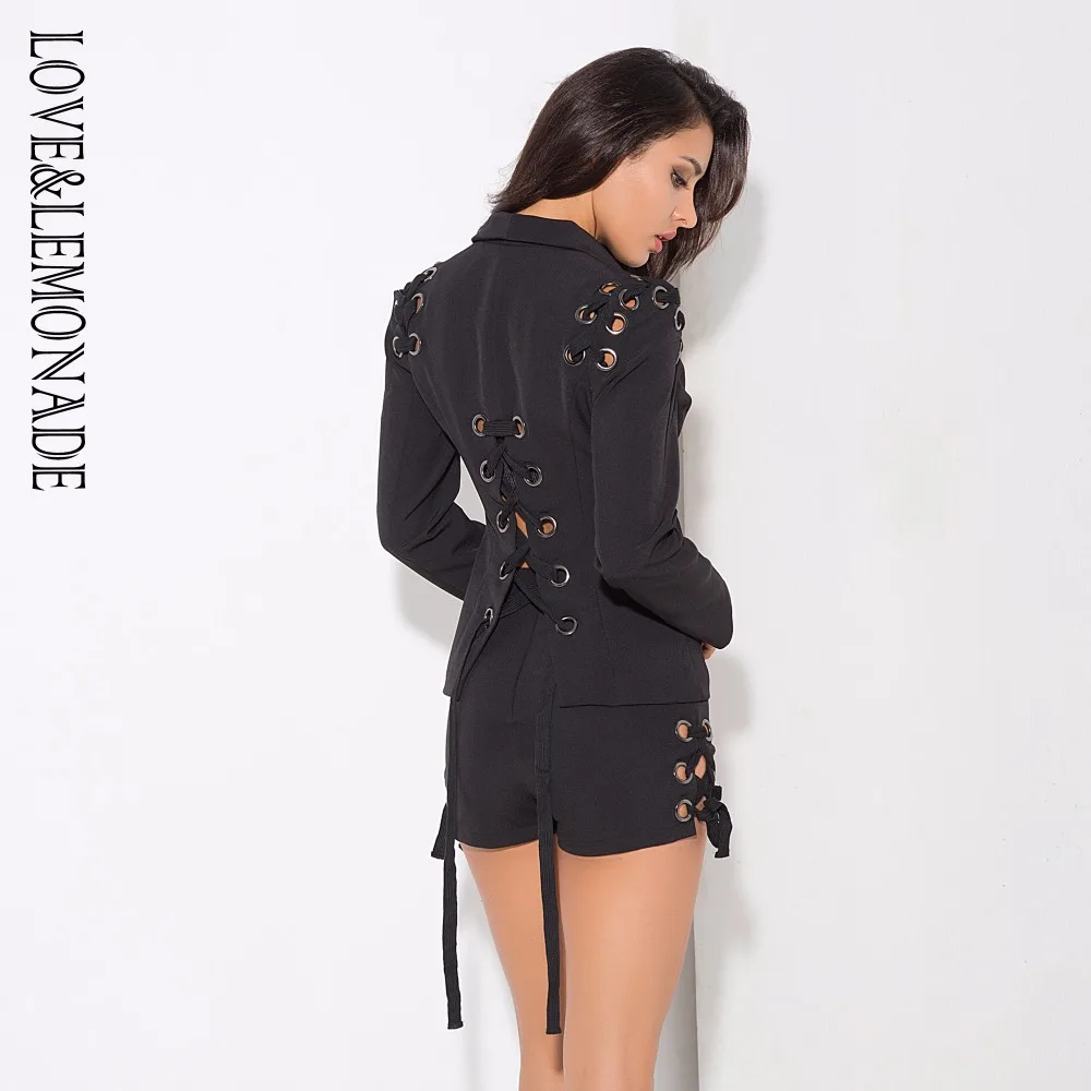 Комплект из двух предметов LOVE &amp LEMONADE с открытой спиной металлическим кольцом