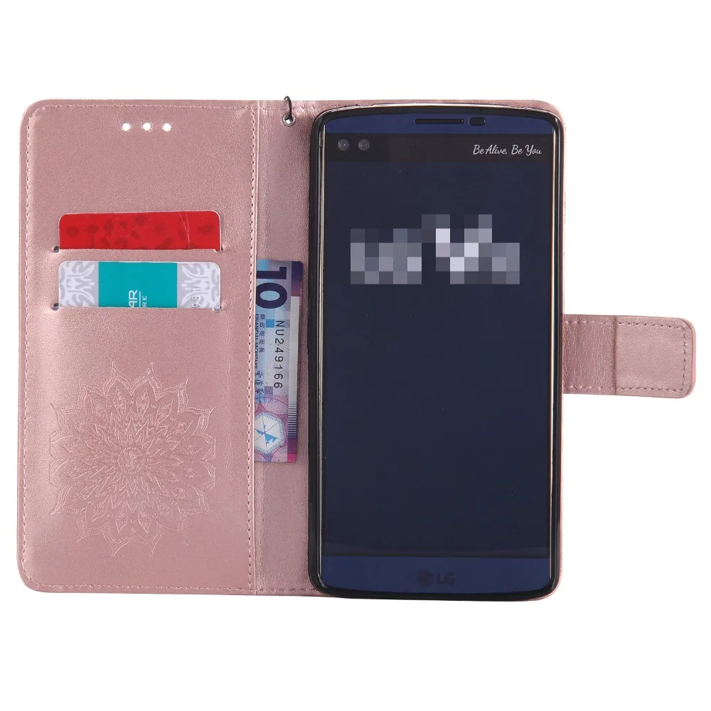Чехол для LG G3 G4 G5 G6 mini V10 V20 кожаный чехол с откидной крышкой и отделением карт