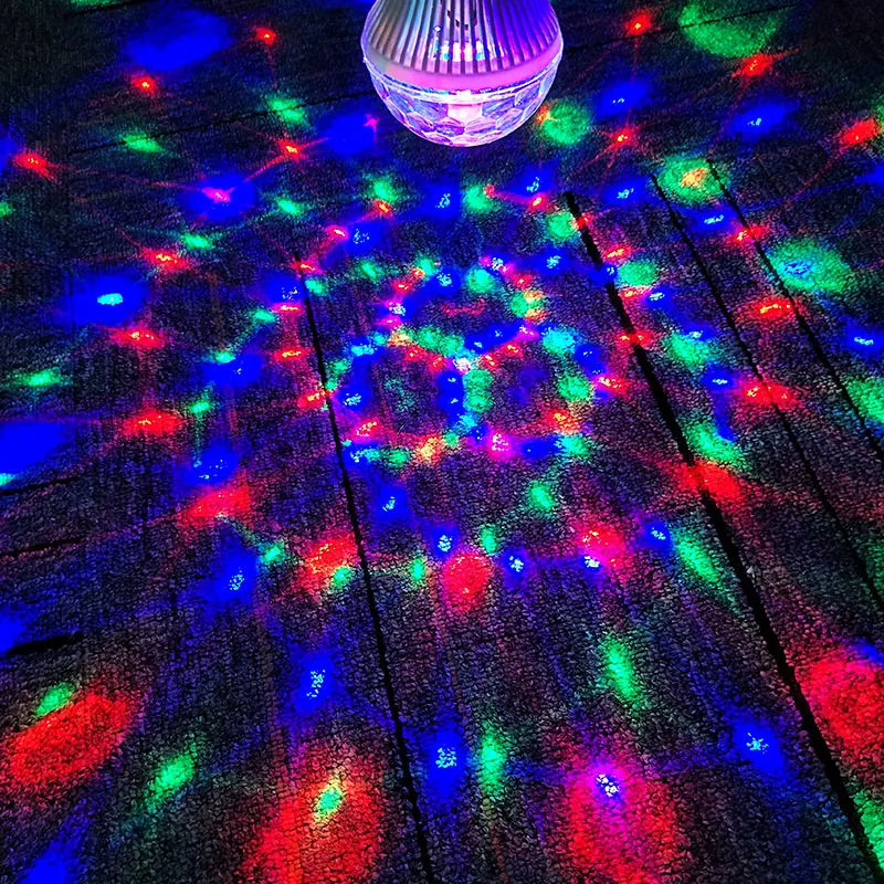 Сценический RGB-светильник с автоматическим вращением 3 Вт | Освещение