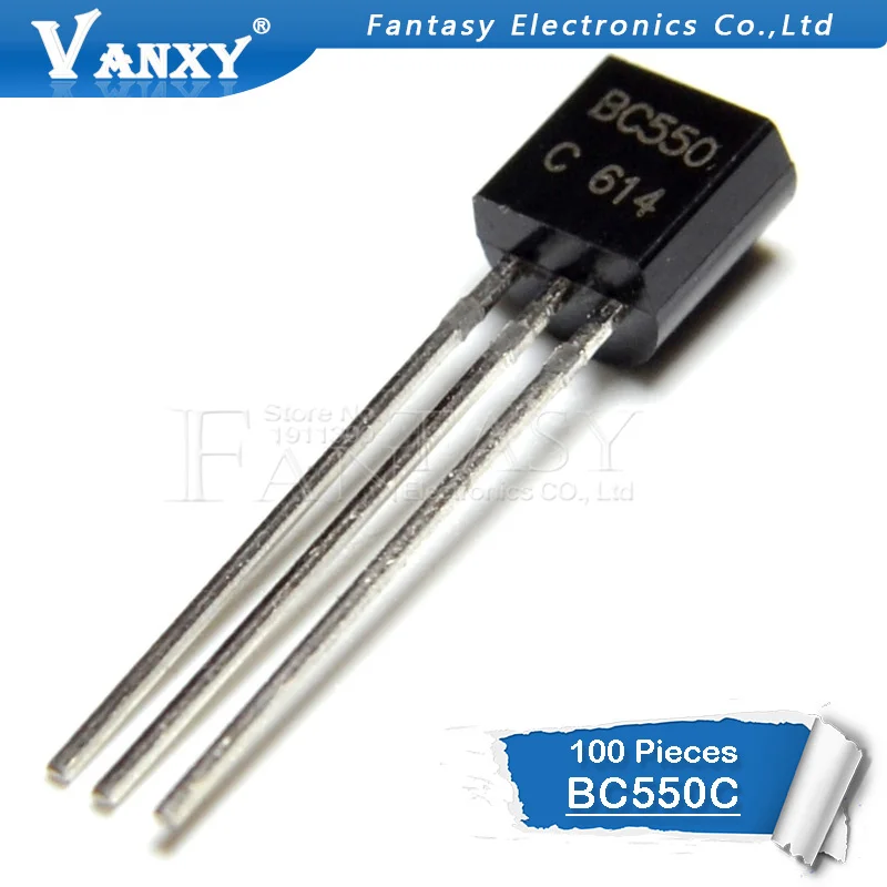 100 шт. BC550C TO 92 BC550 TO92 550C Новый триодный транзистор|Транзисторы| |