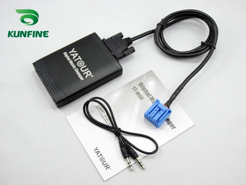 Автомобильный цифровой музыкальный адаптер USB SD Aux MP3 интерфейс автомобиля стерео