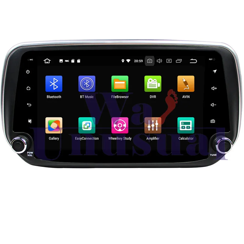 Wanuary Android 8 0 Автомобильный мультимедийный GPS навигационный плеер для Hyundai IX45/Santa Fe