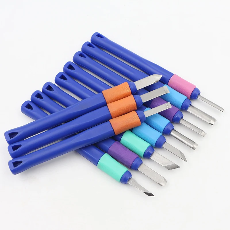 Нож для резьбы по дереву, 11 шт.