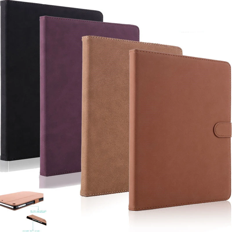 Для 9 7 дюймового mini 123 модный флип однотонный умный чехол защитный для ipad 234