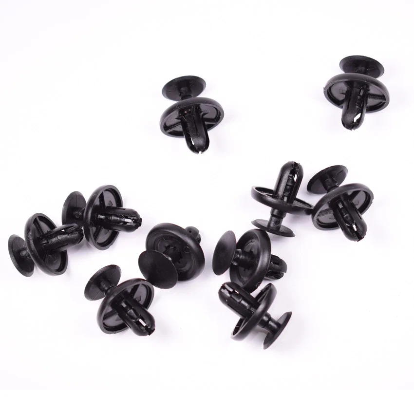 100 шт. фиксаторы для крыльев автомобиля с отверстием 7 мм клипса Toyota RAV4 Corolla Camry Reiz