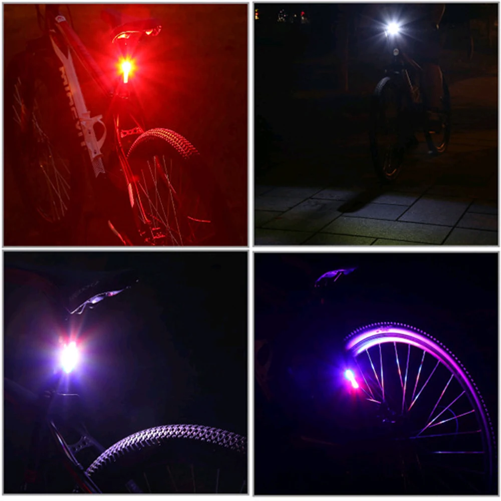 Велосипедный светильник задний фонарь USB зарядка аксессуары для езды на