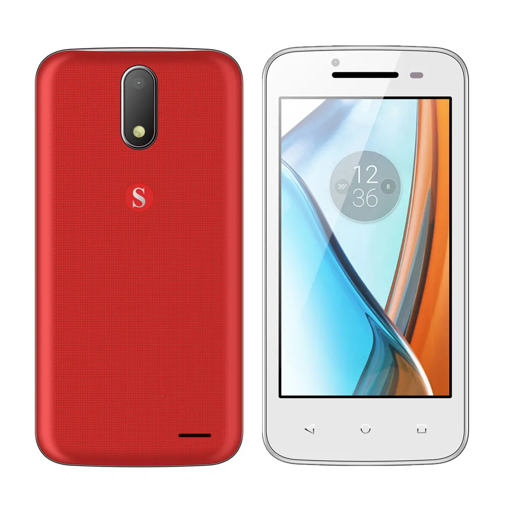 Красный Телефон SERVO H1 4," Android 6,0 Spreadtrum7731C 4 ядра 1,2 ГГц мобильных телефонов Встроенная память 4 г Dual SIM 5MP GSM WCDMA телефонов смартфон - Цвет: Красный