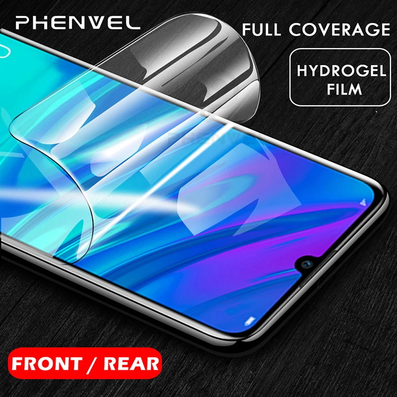 0 1 мм гелевая Защитная пленка для Huawei P Smart Plus 2019 TPU 3D экрана smart Гидрогелевая