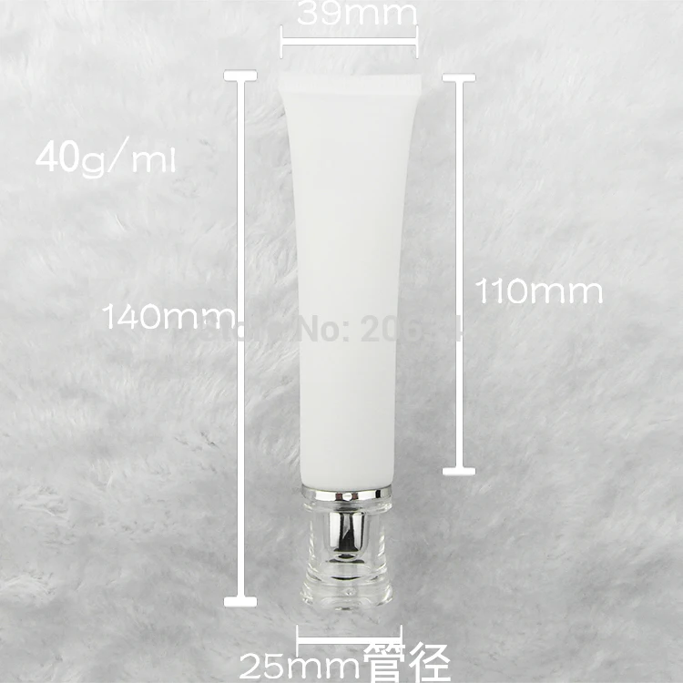 40 мл белая мягкая трубка или молочная моющаяся сливочное масло для рук с
