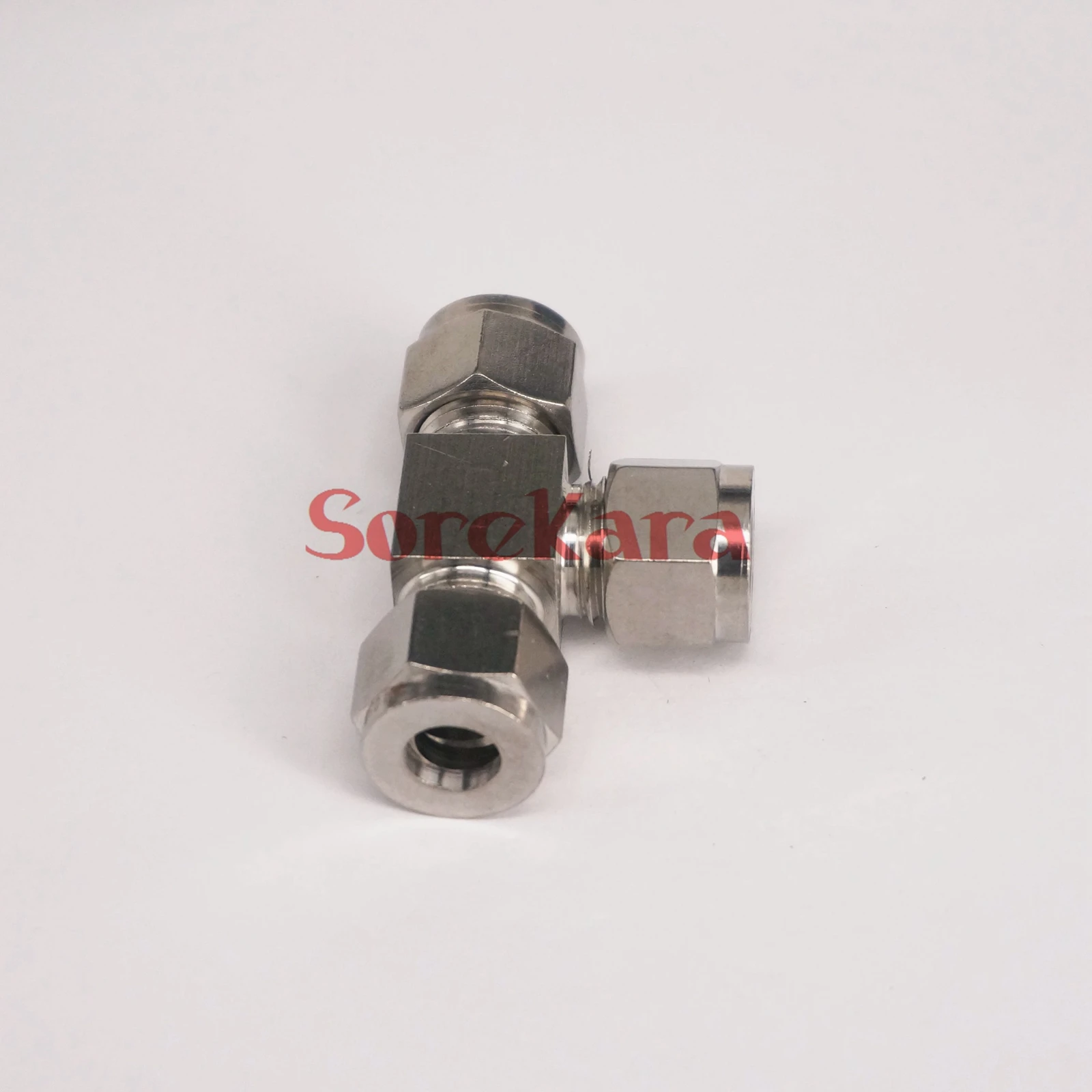 Tee 3 Ways 304 Stainless steel Fit 3/8&quot OD Tube Coupler Adapter Connector Compression fitting For Tubing | Обустройство дома