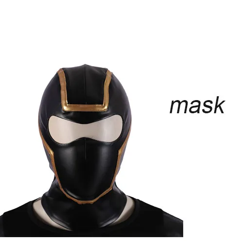 mask Мстители Endgame Hawkeye косплей костюм Мстители 4 куртка с супергероем куртка Косплей Аксессуары Брюки маска для Хэллоуина - Цвет: mask