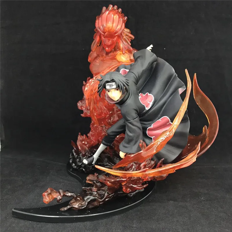 Аниме Наруто Shippuden Учиха Саске Утиха Итати Susanoo модель украшения ПВХ фигурка