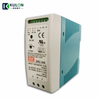 original mean well drc 40b 40w 2430v acdc meanwell din rail security power supply with battery chargerups function drc 40
