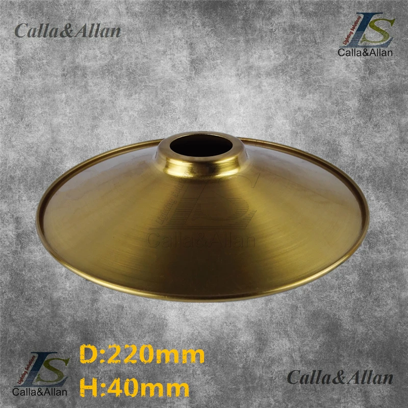 Античная латунная отделка Железный Абажур 4 вида подвесной светильник Эдисона