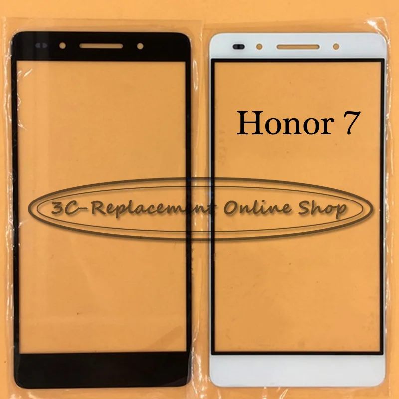 Для Huawei Honor 7 7i P8 ATH CL00 UL00 TL00 TL00H AL00 PLK GRA Переднее стекло внешнее объектив стеклянный