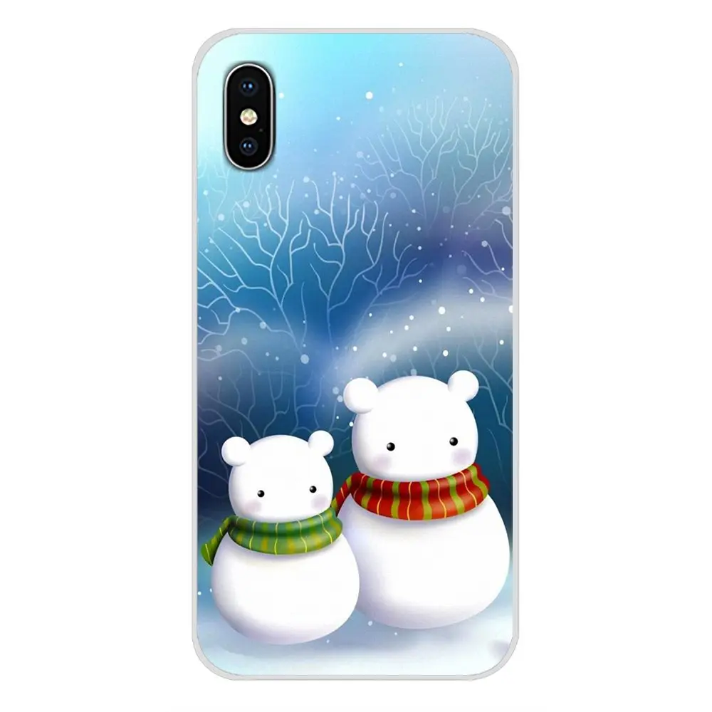 Прозрачный чехол из ТПУ с новым годом и Рождеством для Xiaomi Redmi 4A S2 Note 3 3S 4 4X5 Plus 6 7 6A