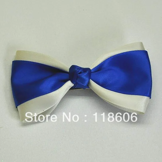 Бесплатная доставка 100 шт. 2013 мода батик атласной лентой леди зажим для волос