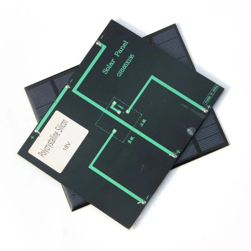Оптовая продажа 20 шт./лот 3 5 Вт 18 в солнечная батарея мини солнечный модуль
