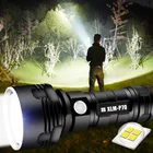Фонарик SHEN, ультрамощный светодиодный, L2, XHP50, тактический фонарь, USB, перезаряжаемый, водонепроницаемый, фонарь