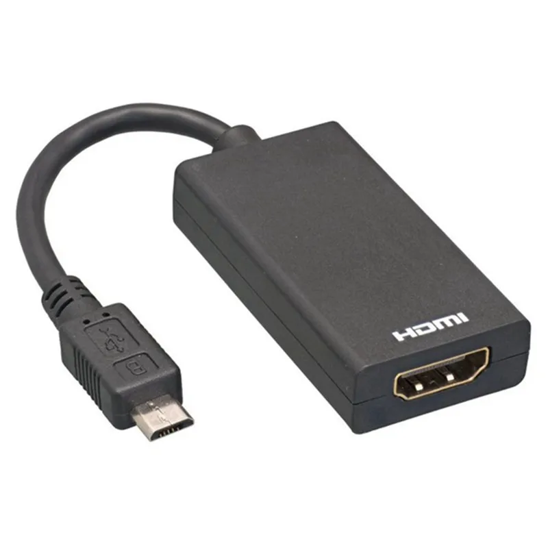 Micro USB к HDMI адаптер для ТВ монитора 1080P HD аудио кабель и видео конвертер Samsung HUAWEI HTC