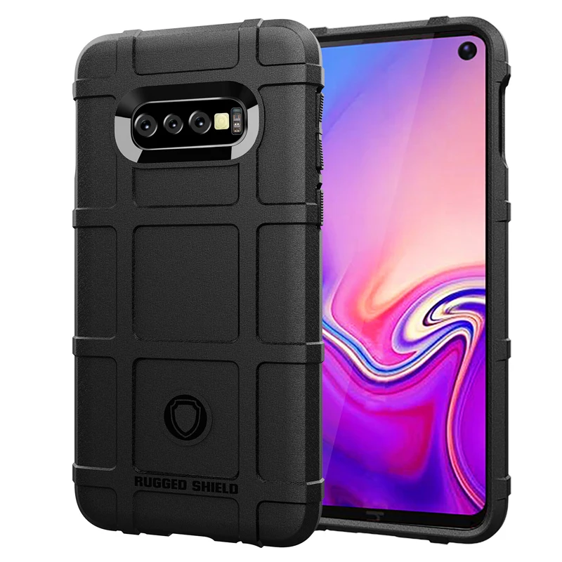 360 градусов полный корпус защитный чехол для Samsung S10 Lite Мягкий ТПУ толстый твердый