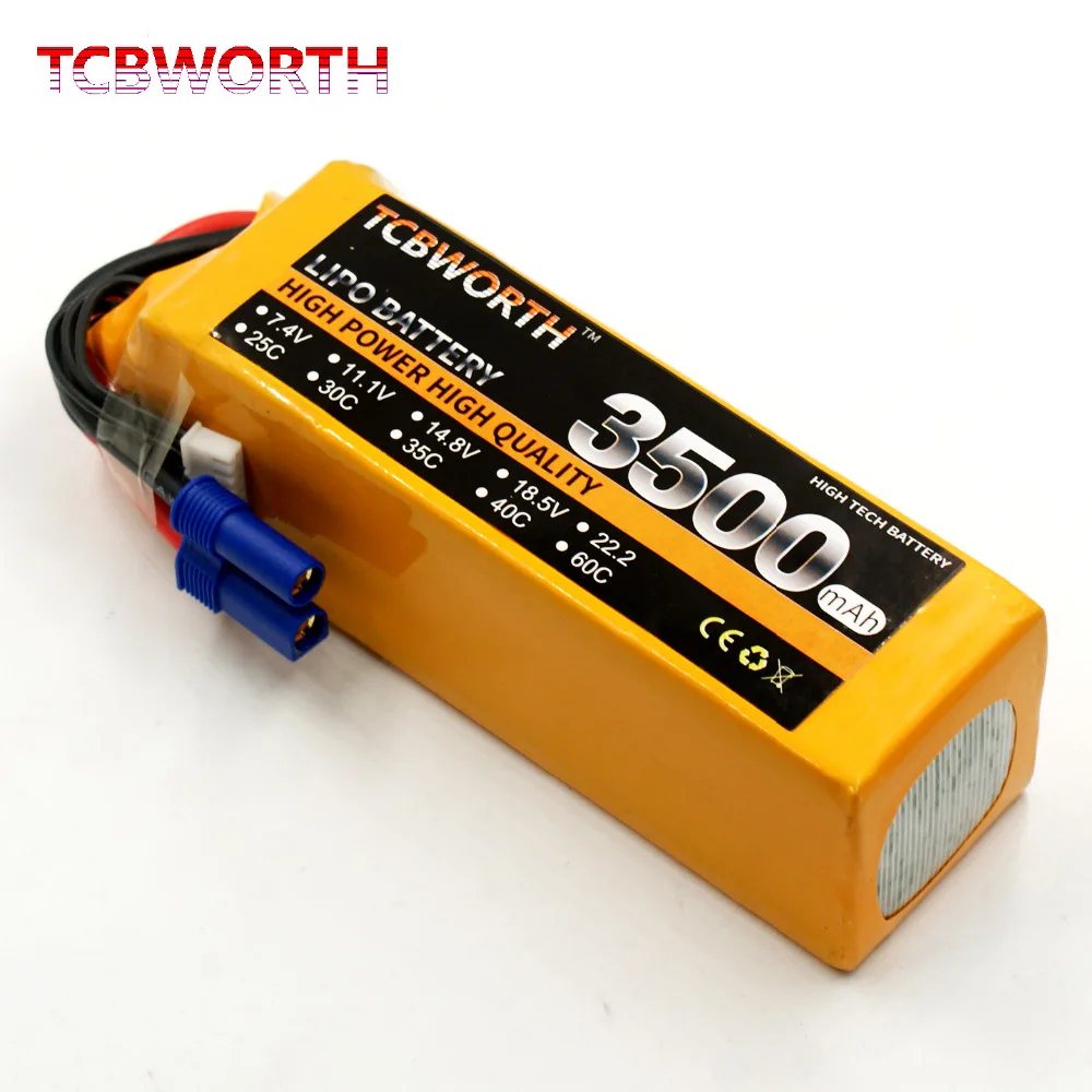 Аккумулятор LiPo TCBWORTH 6S для радиоуправляемого самолета 22 2 в 3500 мАч 60C 120C