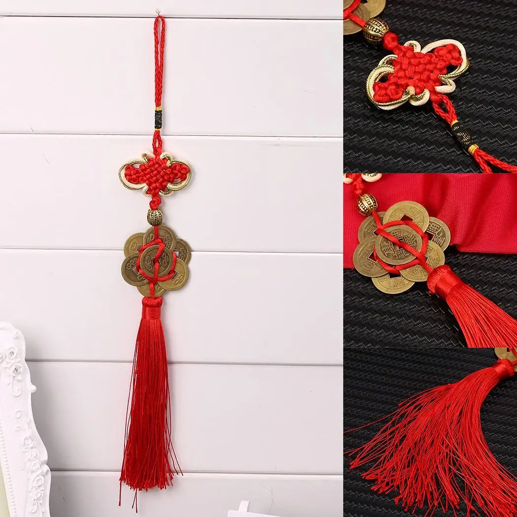 Узелок Мистик счастливый приблизительно красный с Фэн 13 Китайский автомобиль