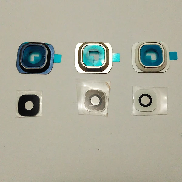 Новая Оригинальная сменная Крышка для объектива камеры Samsung Galaxy S6 G920 с клейкой