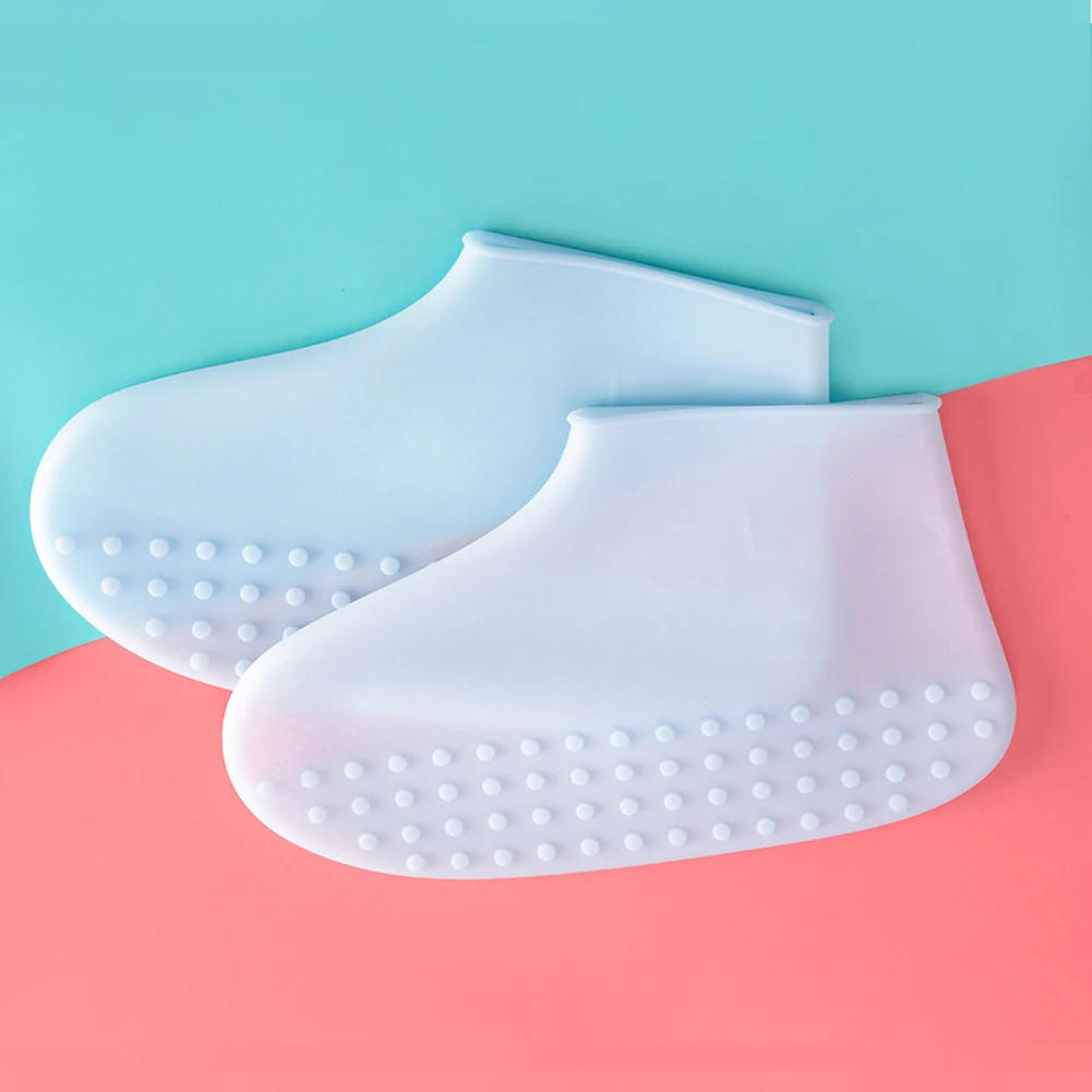 1 пара водонепроницаемые силиконовые чехлы для обуви|Бахилы| |