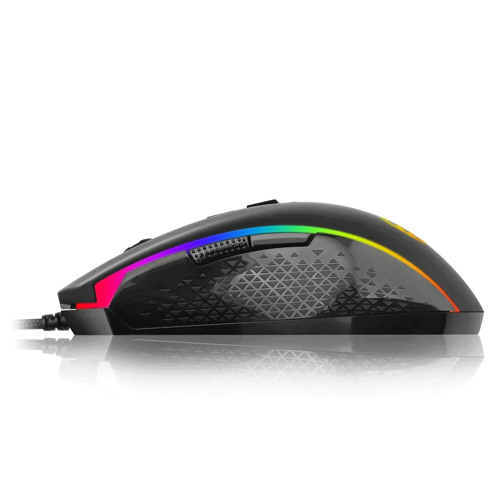 Проводная игровая мышь M711 Chroma 10000 DPI программируемая 16 8 миллионов RGB подсветка 7