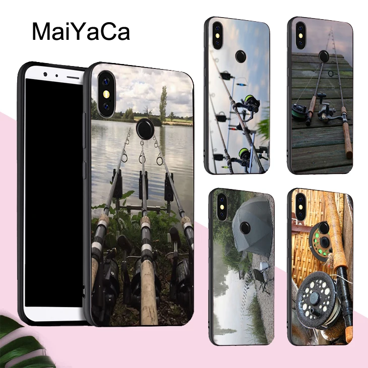 Чехол MaiYaCa для ловли карпа POCO X3 F2 Pro Red mi Note 8 8T 7 9 9S 9A 9C Mi 10 Lite A3|Бамперы| |