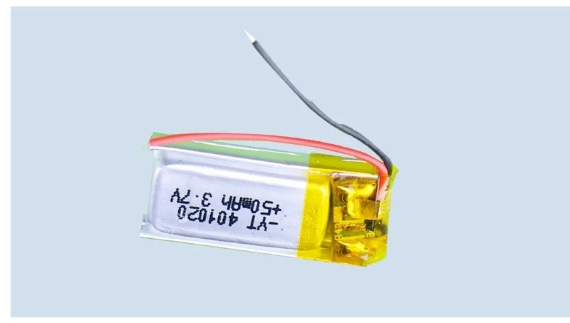 3,7 v 50mah 1s Rc игрушки, Rc автомобили Bluetooth динамик, Bluetooth гарнитура, цифровые продукты литий-ионный полимерный аккумулятор 3,7 V 401020