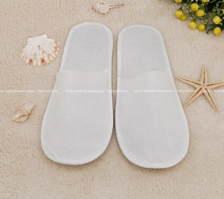 Free shipping shipping!Disposable Slippers/ family/hotel/white | Дом и сад