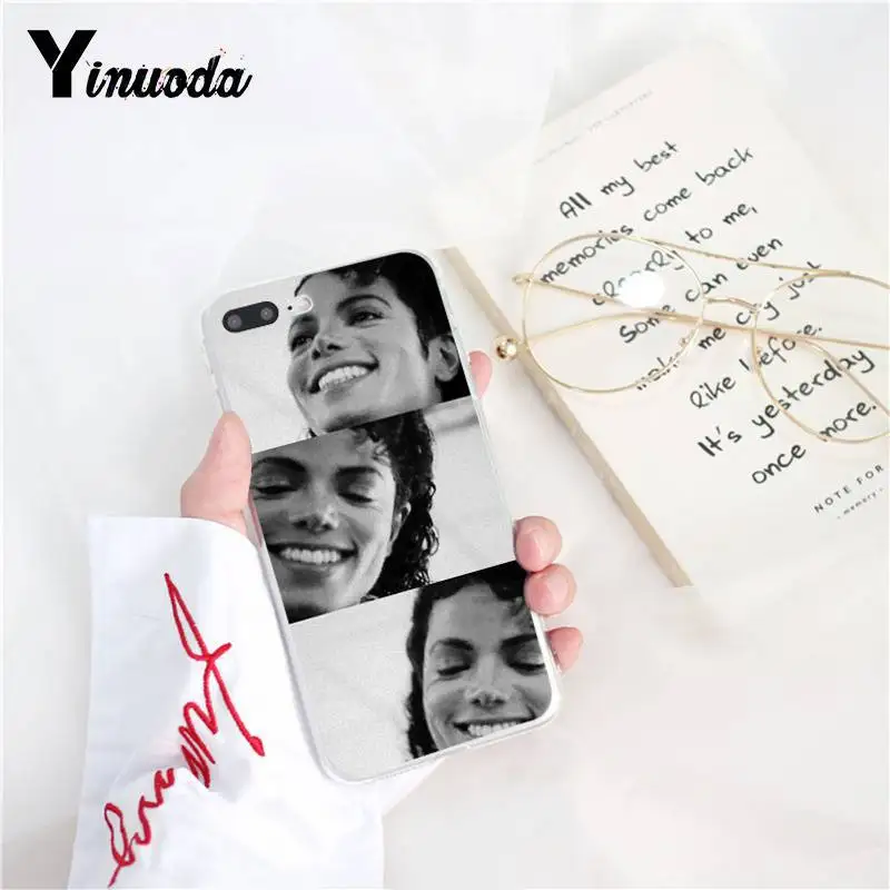 Yinuoda Майкл Джексон певец Новинка Fundas чехол для телефона iPhone 8 7 6 6S Plus X XS MAX 5 5S SE XR 10
