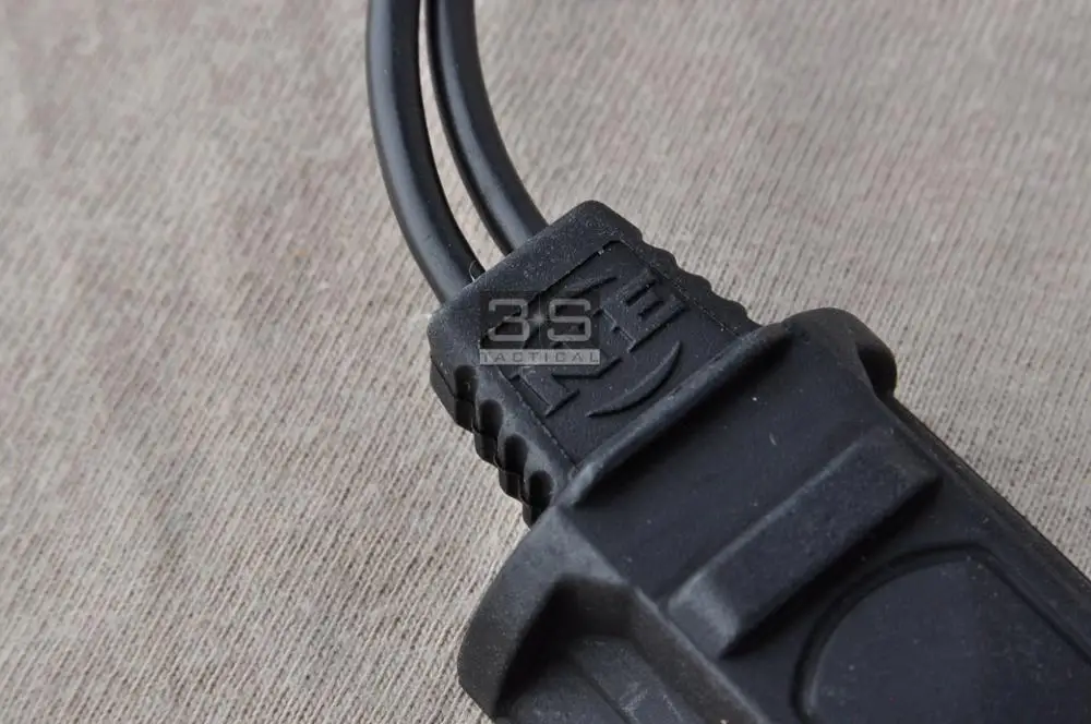 Night Evolution Softair Тактический пульт дистанционного управления на 2-портный Dual Plug Давление переключатель кнопка фонарика для M600 M300 M300V M600V Dbal M720V PEQ15