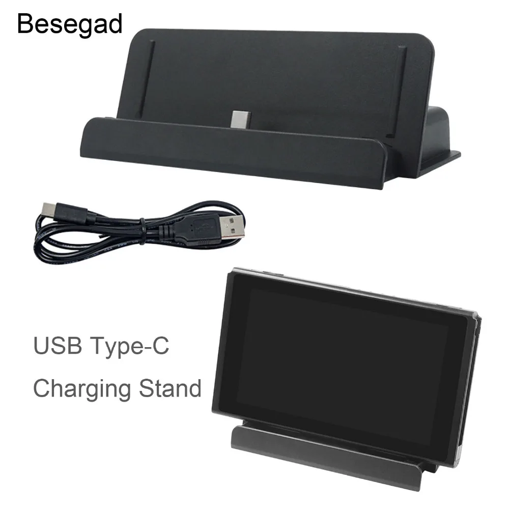 Besegad для rend переключатель usb type-C зарядная подставка держатель зарядное