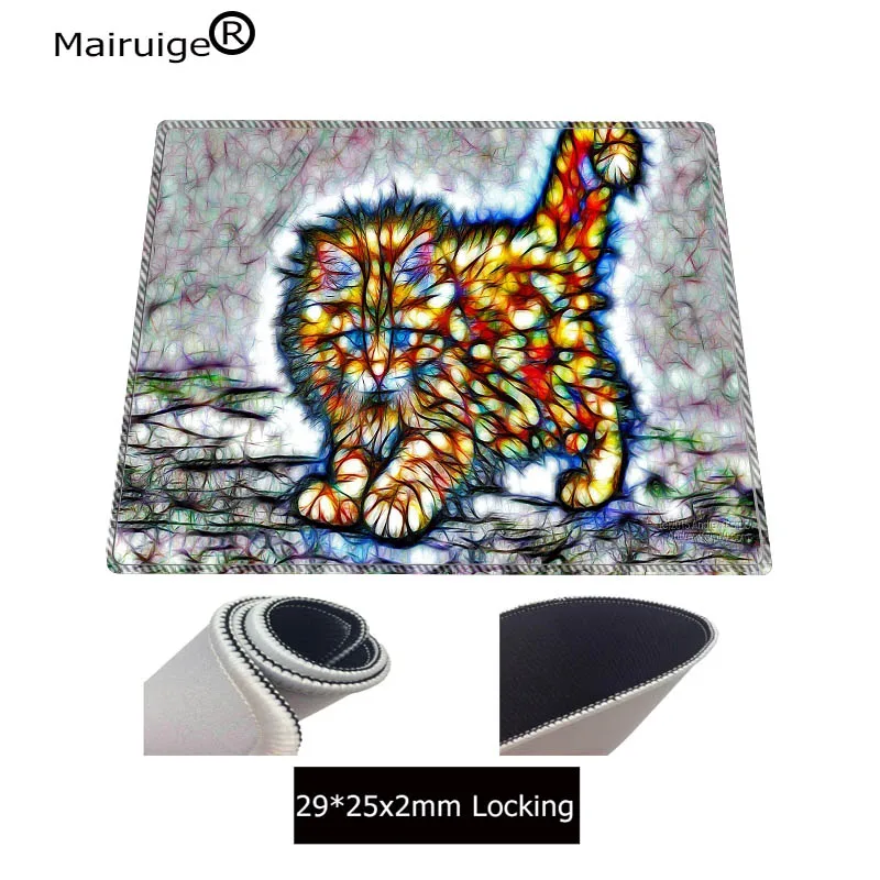 Mairuige 180x220x2 мм Большой Скорость Мышь Pad край блокировка клавиатуры игровые стол