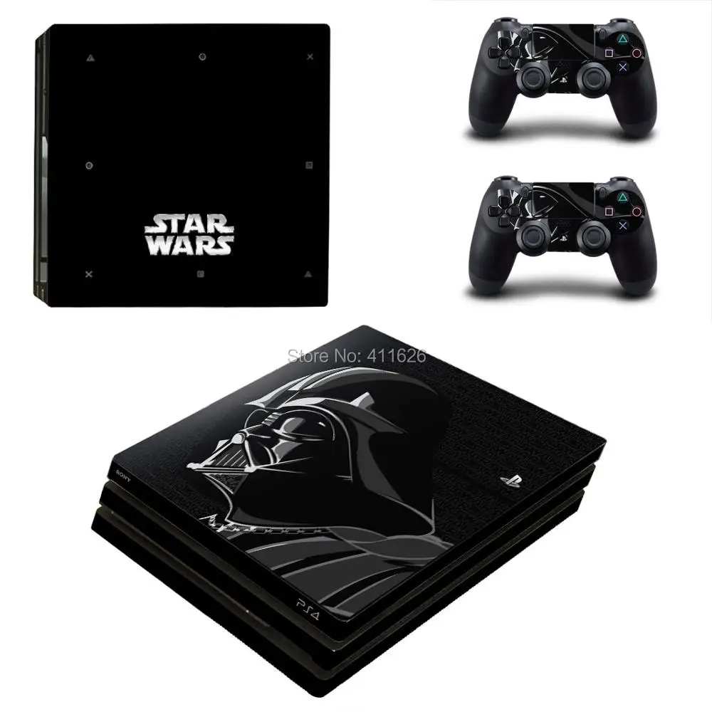 Виниловый чехол наклейка для PS4 Pro Sony PlayStation 4 Консоль 2 контроллера Скины