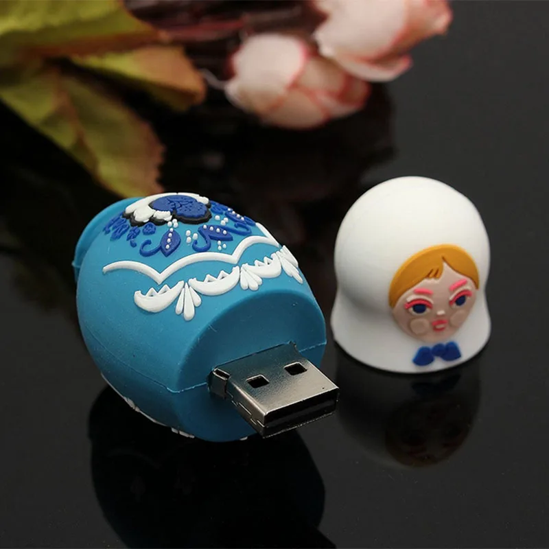 Moveski UV-P03 USB 3.0 Flash Drive Blue Russian Style U Disk For PC Notebook MAC-8GB | Электроника