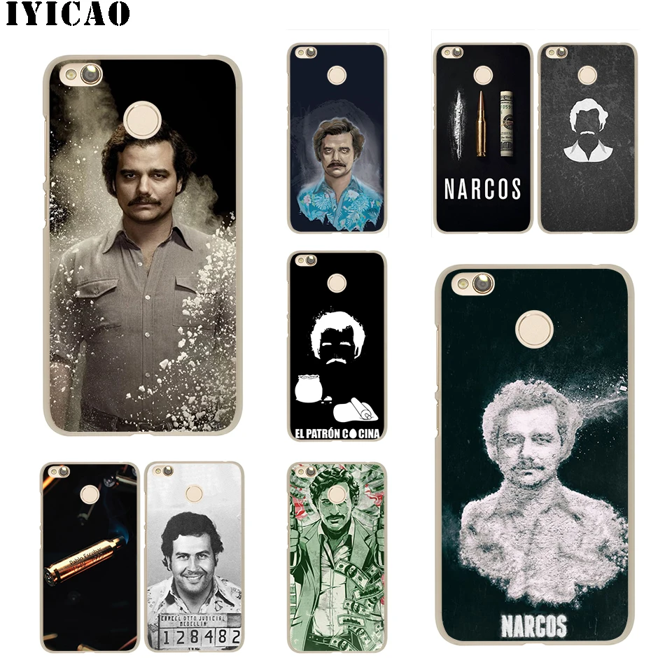 Жесткий чехол IYICAO Pablo escobar для Redmi 8A 6A 4A S2 Note 7 3 4 4X6 5 Pro 5A Prime Plus Go|Чехлы-накладки| |