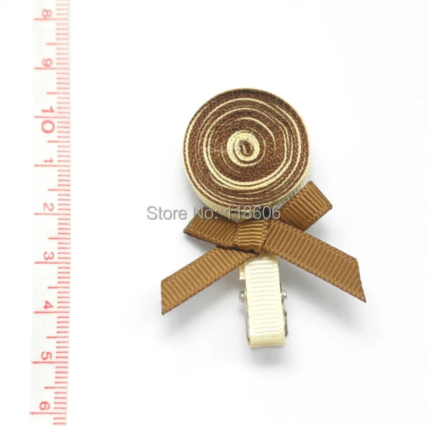 Лидер продаж 60 шт./лот Изысканная заколка для волос с зеленой лентой Бесплатная