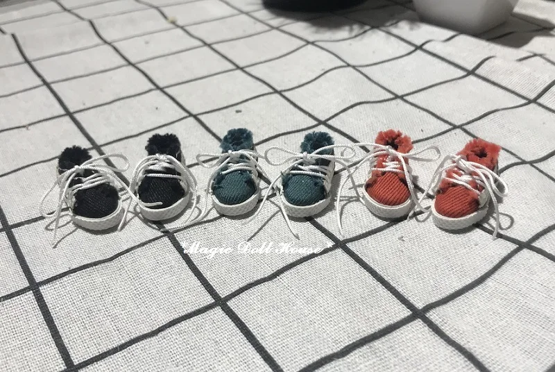 [MG652]2020 Neoblythe Doll Shoes # холщовая обувь ручной работы подходит для Blyth Azone Licca OB24