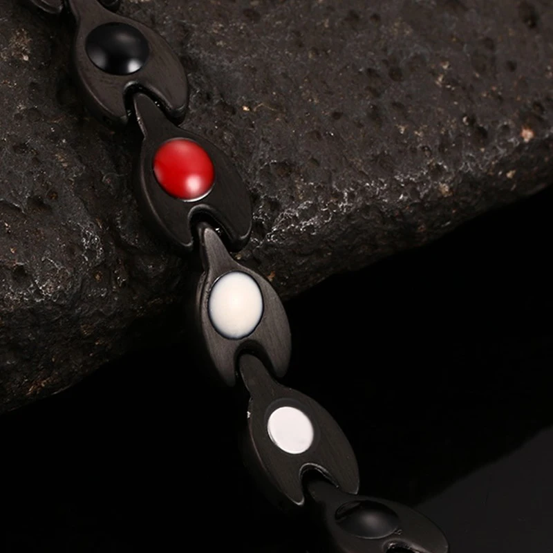 Женский браслет Vinterly золотого цвета со стальным магнитным браслетом с рисунком