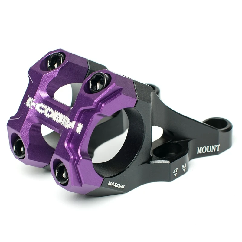 X-cobra STEM MOUNT CNC-machined light weight с цельнокроеным четырехболтовым лицевым покрытием