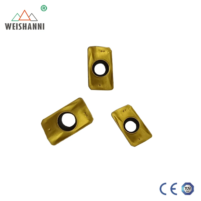 Новый тип позолоченная карбидная вставка RDMT1204 APMT1135 APMT1604 R4/R5/R6 токарный