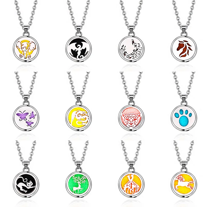 1 шт. 60 см ароматерапия духи эфирное масло диффузор ожерелье медальон кулон Ловец