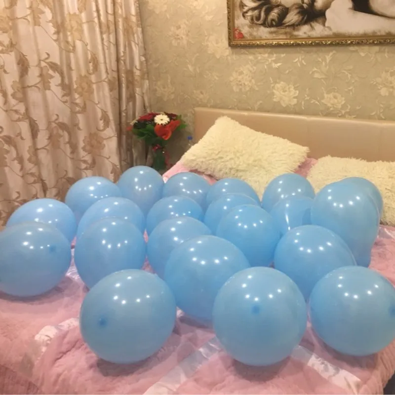Черные шары 20 шт. дюймов 10 толщиной г воздушные шарики день рождения 2 3 свадебные