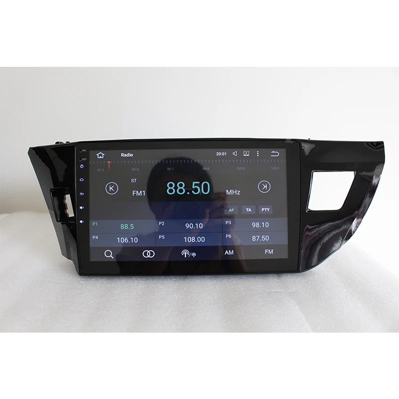Aoluoya IPS 4 ГБ ОЗУ Восьмиядерный Android 8 0 автомобильное радио DVD GPS навигация для Toyota
