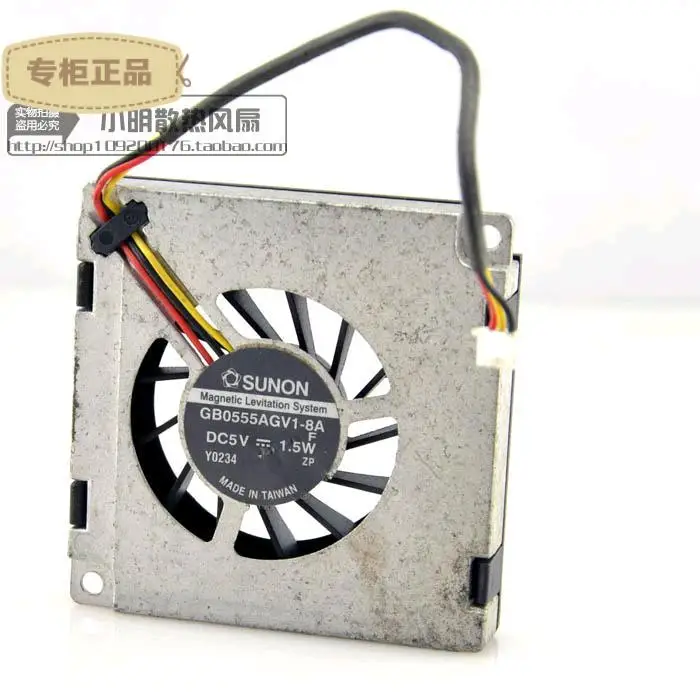 SUNON GB0555AGV1 8 a 5 v 1 W 3 F line ноутбук CPU fan ew original GTX 980 4 three GA81S2U gd5 smart card|cpu fan|notebook cpu fancard |
